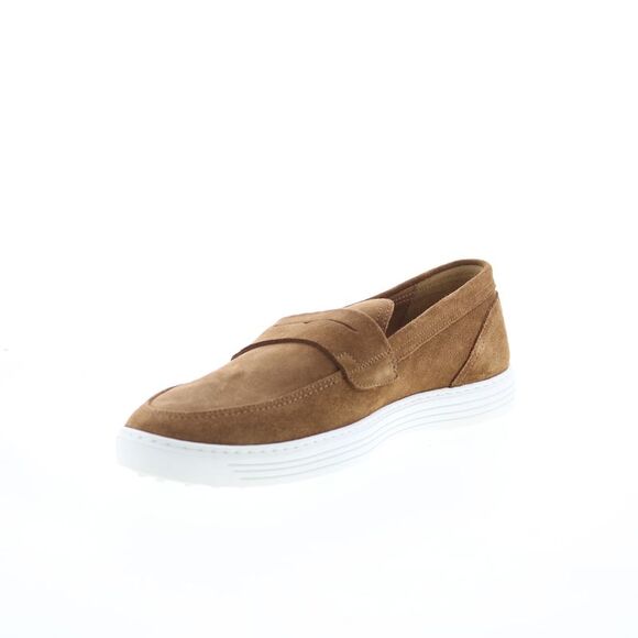 Pastori by Di Bianco Mens Pius Suede Brown Shoes (NWT) - Picture 4 of 7